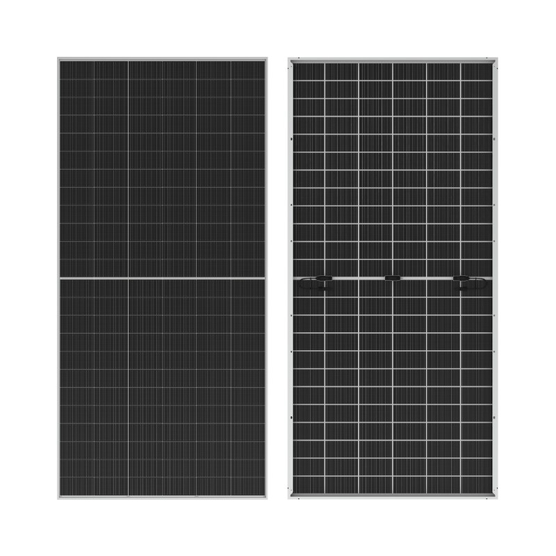 WERAN 595-625W Large-Forma bifacialis Solaris Panel - OEM Geminus-Glass PV Modulus ad utilitatem, EPC et Projecta Tutus