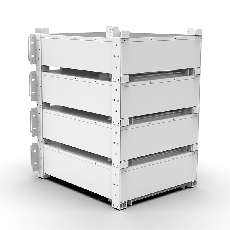 WERAN WRL-48100RW 51.2V 100Ah LiFePO4 Rack Pugna (5.12kWh) – 8000 Cycles, CAN/RS485, Stackable Domus ESS