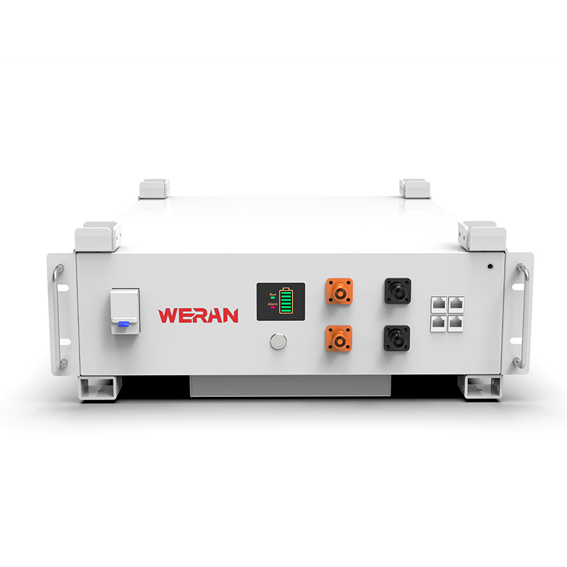 WERAN WRL-48100RW 51.2V 100Ah LiFePO4 Rack Pugna (5.12kWh) – 8000 Cycles, CAN/RS485, Stackable Domus ESS