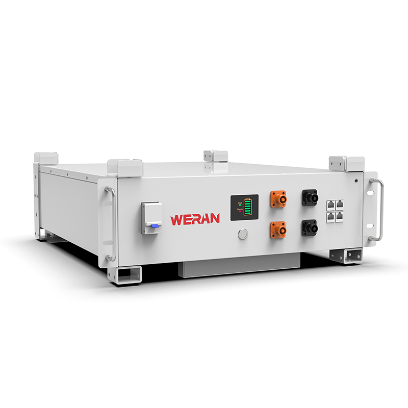 WERAN WRL-48100RW 51.2V 100Ah LiFePO4 Rack Pugna (5.12kWh) – 8000 Cycles, CAN/RS485, Stackable Domus ESS