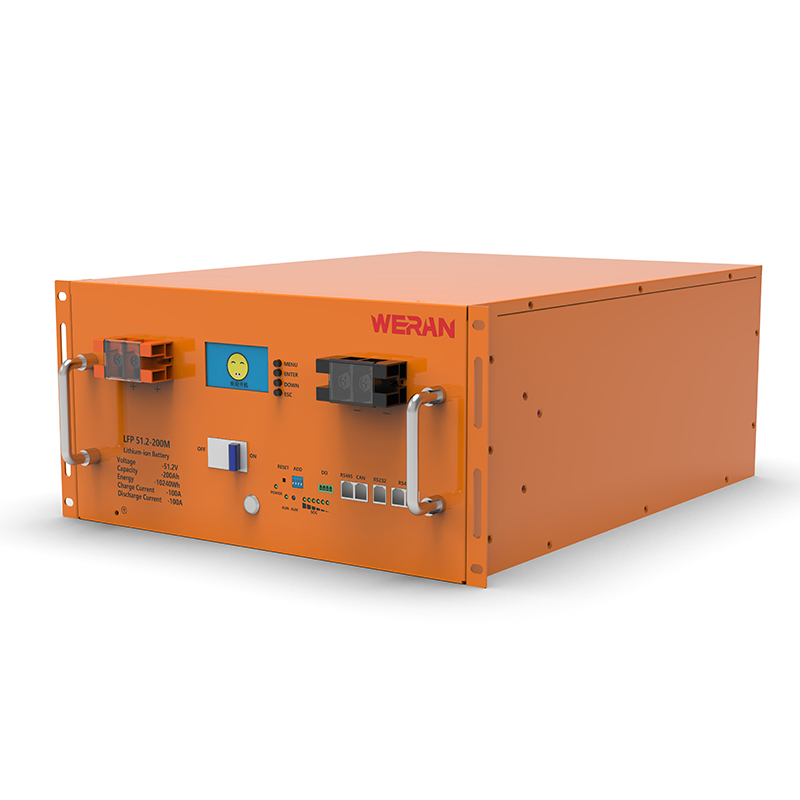 WERAN WRL-48200RO 51.2V 200Ah LiFePO4 Rack Battery (10.24kWh) – 8000 Cycles, Altus Current, Solaris Repono Modularis