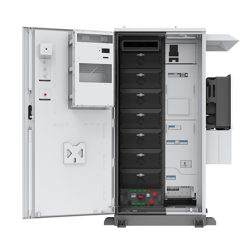WERAN PTH 25-50kW 64.3-112.5kWh omnes in unum C & ego Energy PRAECLUSIO scrinium - Integrated solaris at System cum Hybrid Inverter