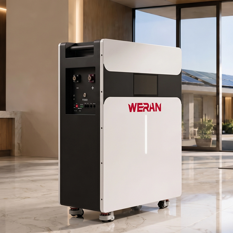 WERAN 51.2V 314Ah 16kWh Rollerus Type LiFePO4 Pugna Pack pro Home Energy PRAECLUSIO